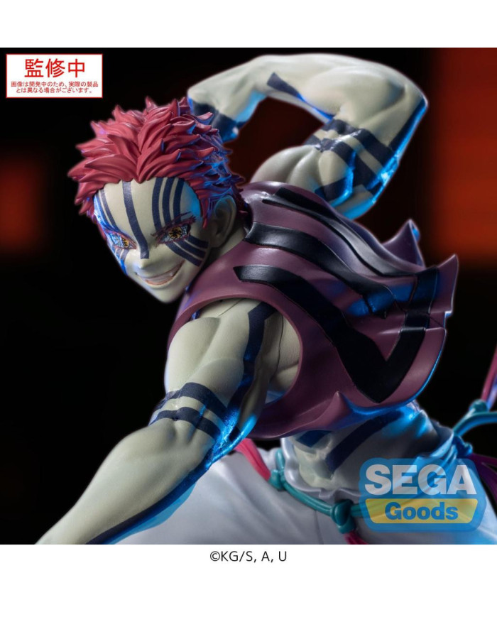 DEMON SLAYER - Akaza - Figurine Xross Link 14cm