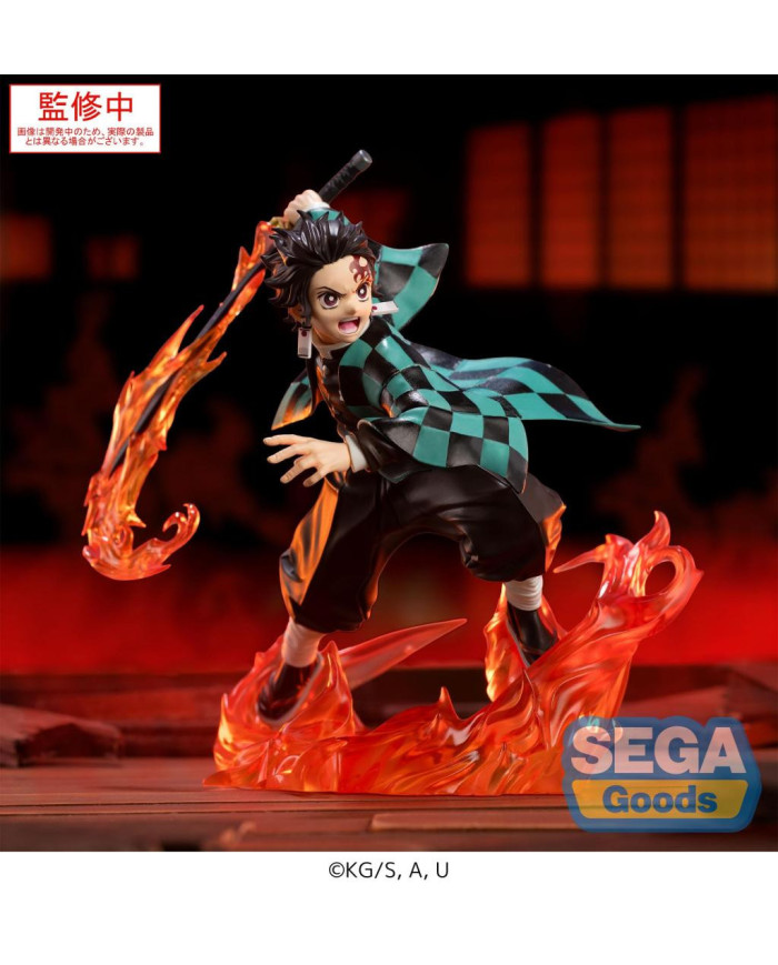 DEMON SLAYER - Tanjiro Kamado - Figurine Xross Link 15cm