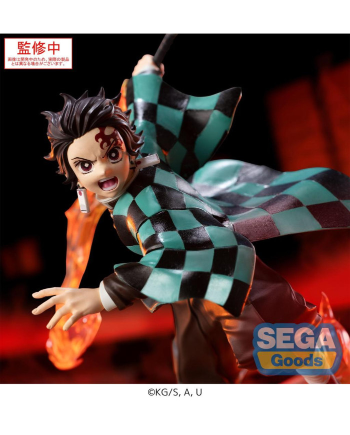 DEMON SLAYER - Tanjiro Kamado - Figurine Xross Link 15cm