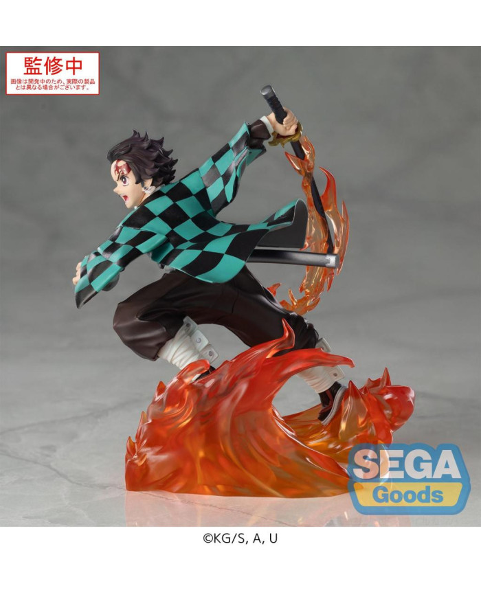 DEMON SLAYER - Tanjiro Kamado - Figurine Xross Link 15cm