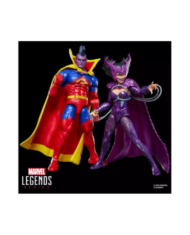 MARVEL - Deathbird & Marvel's Gladiator - Figurine Legend Series 15cm