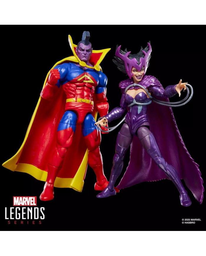 MARVEL - Deathbird & Marvel's Gladiator - Figurine Legend Series 15cm