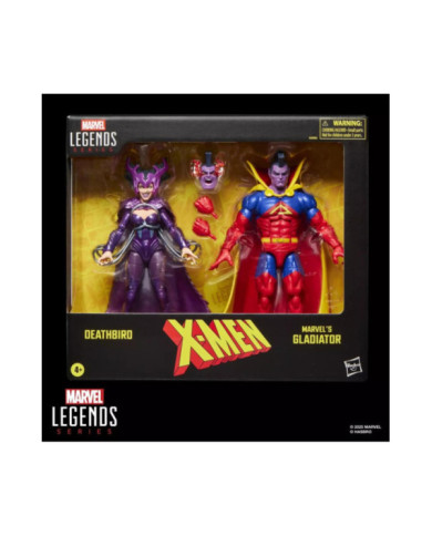 MARVEL - Deathbird & Marvel's Gladiator - Figurine Legend Series 15cm