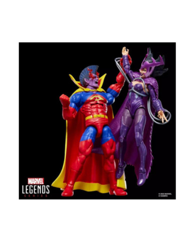 MARVEL - Deathbird & Marvel's Gladiator - Figurine Legend Series 15cm