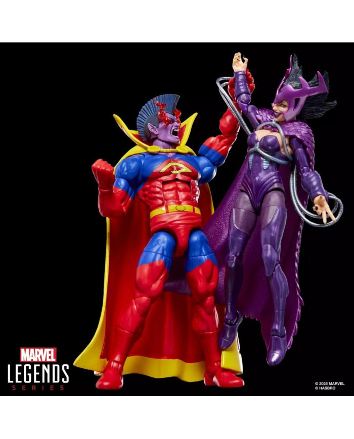 MARVEL - Deathbird & Marvel's Gladiator - Figurine Legend Series 15cm