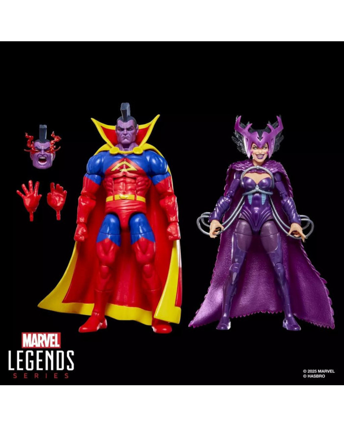 MARVEL - Deathbird & Marvel's Gladiator - Figurine Legend Series 15cm