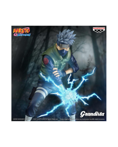NARUTO SHIPPUDEN - Kakashi Hatake - Figurine Grandista 23cm