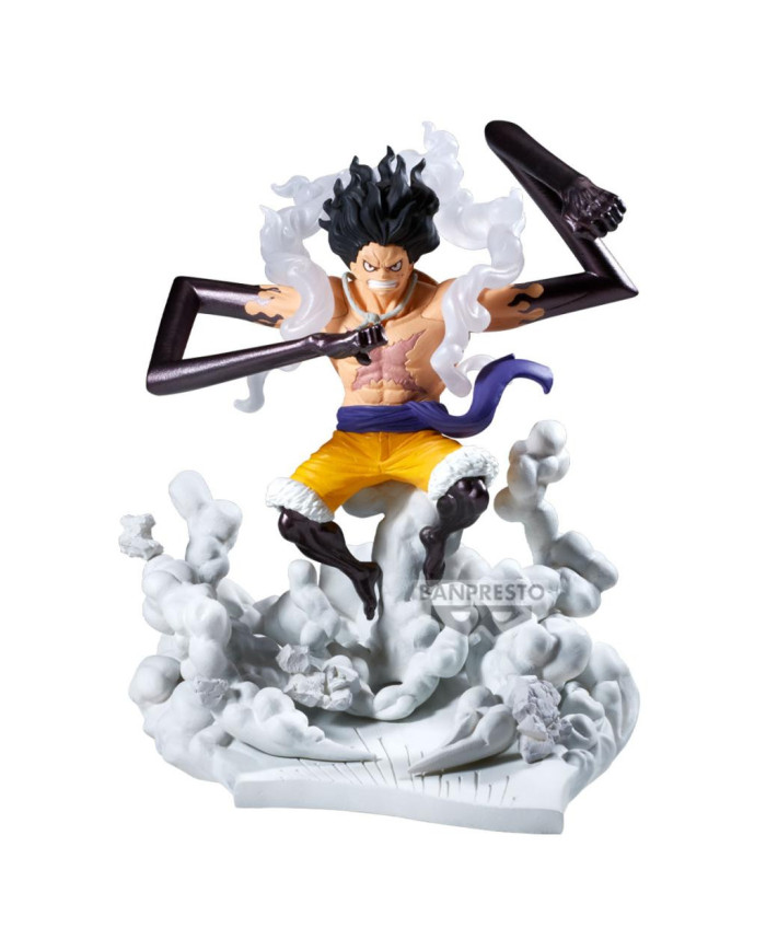 ONE PIECE - Monkey D. Luffy Gear 4 - Figurine Senkozekkei 15cm