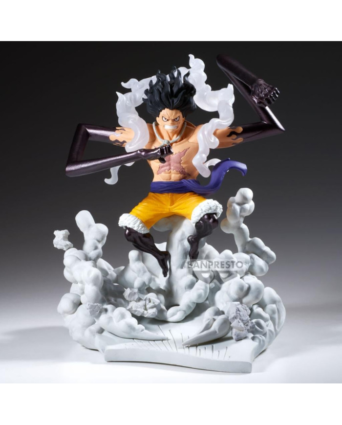 ONE PIECE - Monkey D. Luffy Gear 4 - Figurine Senkozekkei 15cm
