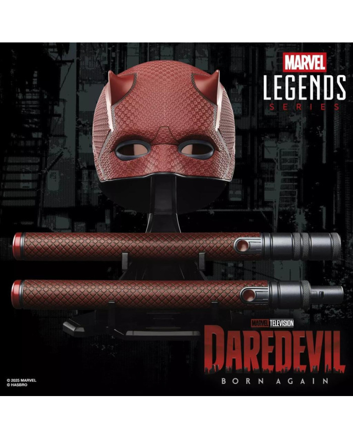MARVEL - Casque & Billy club Premium roleplay Daredevil Legend Series