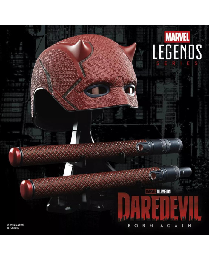MARVEL - Casque & Billy club Premium roleplay Daredevil Legend Series