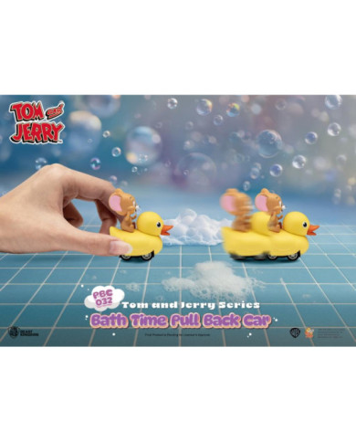 TOM AND JERRY - Bath Time Pull Black Car- Set 6 Fig. Blind Box 5cm