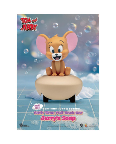 TOM AND JERRY - Bath Time Pull Black Car- Set 6 Fig. Blind Box 5cm