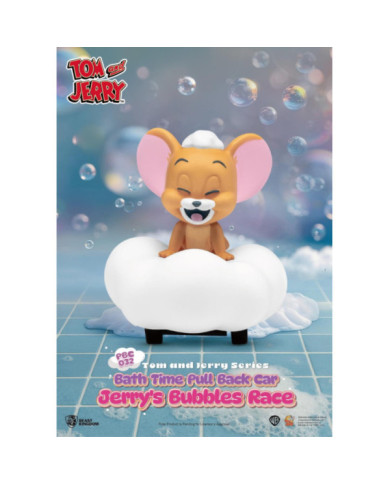 TOM AND JERRY - Bath Time Pull Black Car- Set 6 Fig. Blind Box 5cm