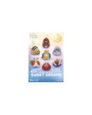DISNEY - Winnie l'ourson Sweet Dreams - Set 6 Figurine Blind Box 5.9cm