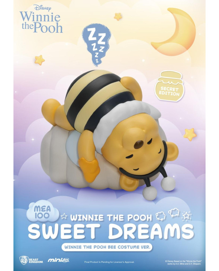 DISNEY - Winnie l'ourson Sweet Dreams - Set 6 Figurine Blind Box 5.9cm