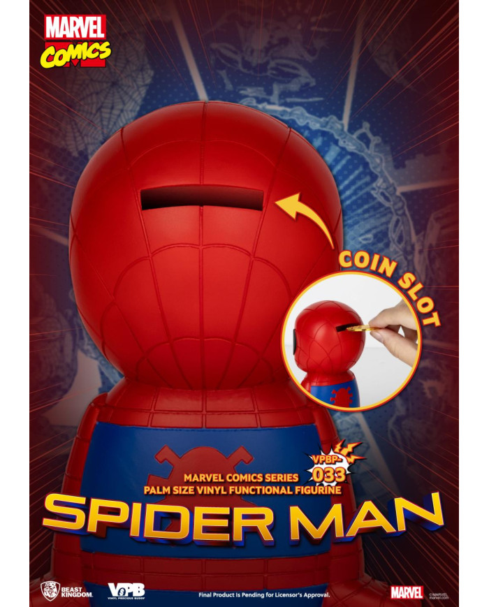 MARVEL - Spider-Man - Tirelire Vinyl Figure 12cm