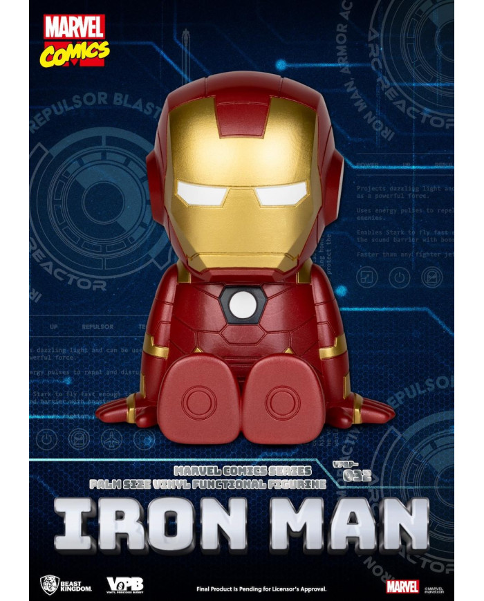 MARVEL - Iron Man - Tirelire Vinyl Figure 12cm