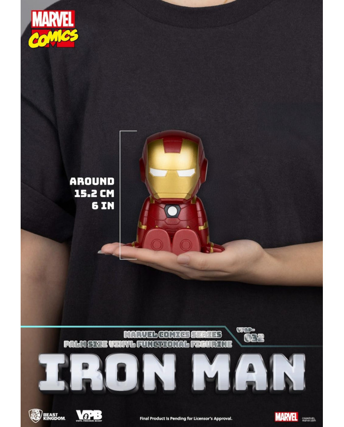 MARVEL - Iron Man - Tirelire Vinyl Figure 12cm