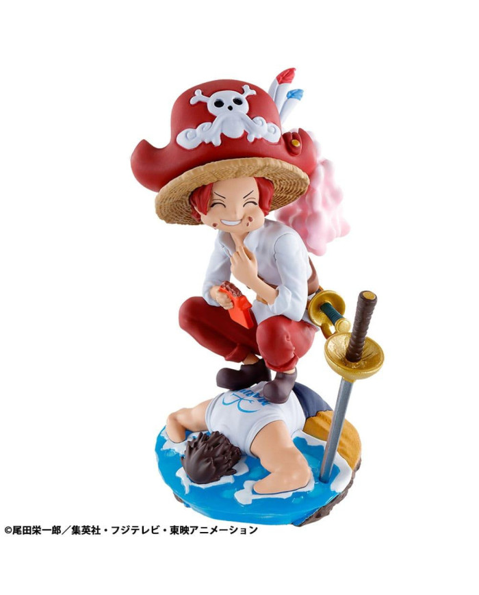 ONE PIECE - Logbox Re Birth Wano Kuni - Set 4 Statuettes Petitrama 9cm