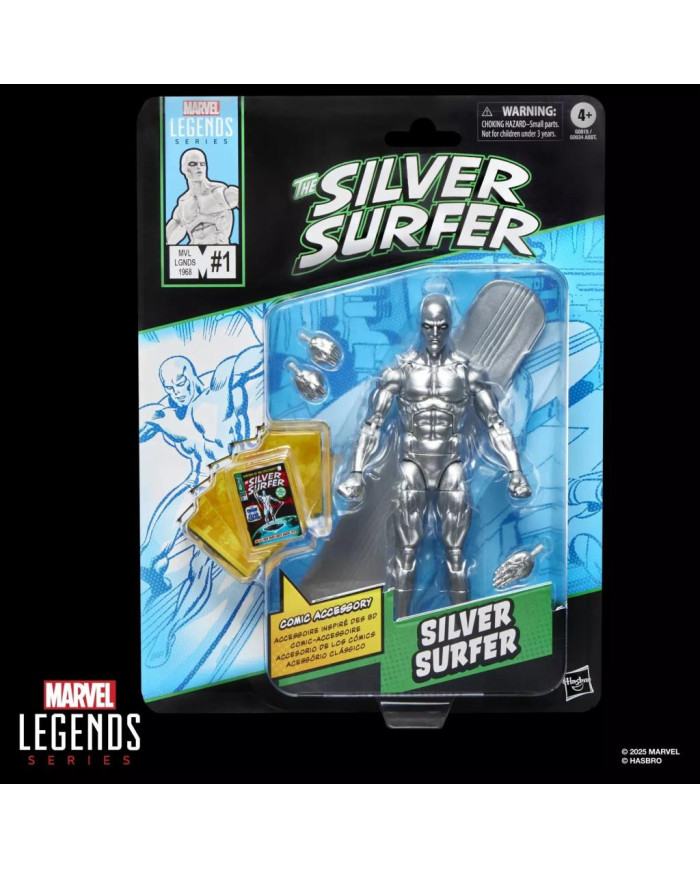 MARVEL - Surfer d'argent - Figurine Legends Series 15cm