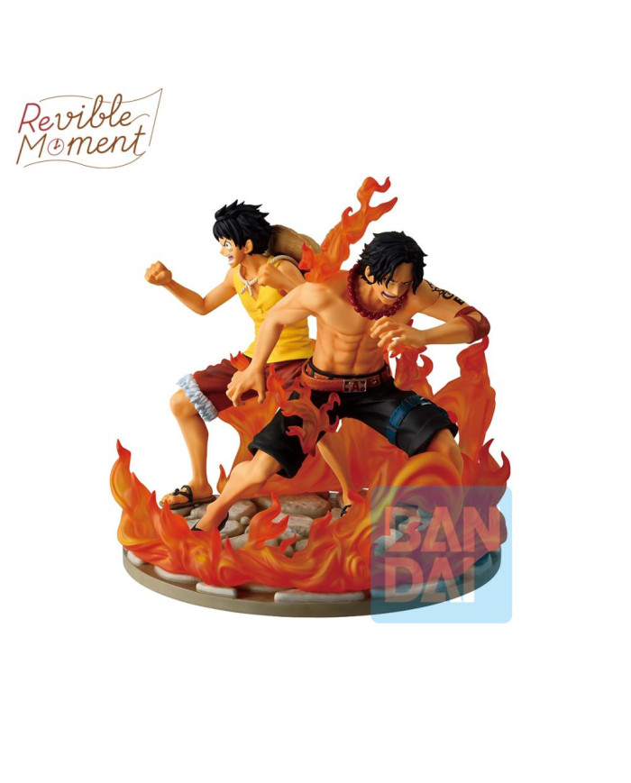 ONE PIECE - Ace & Luffy - Figurine Dramatic Memories 15cm