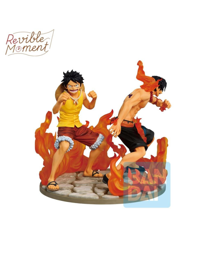 ONE PIECE - Ace & Luffy - Figurine Dramatic Memories 15cm