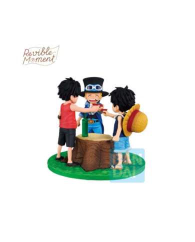 ONE PIECE - Ace & Sabo & Luffy - Figurine Dramatic Memories 10cm