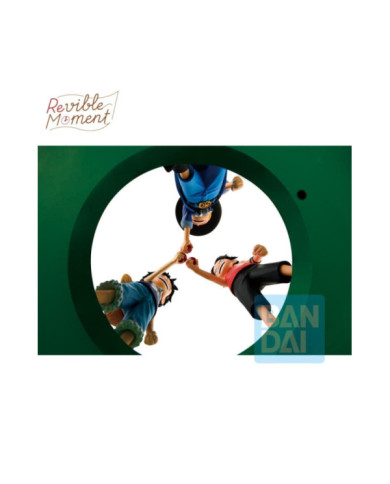 ONE PIECE - Ace & Sabo & Luffy - Figurine Dramatic Memories 10cm