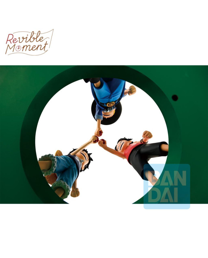 ONE PIECE - Ace & Sabo & Luffy - Figurine Dramatic Memories 10cm