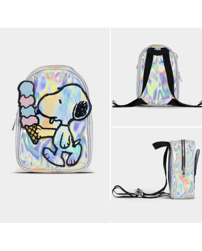 SNOOPY - Mini Sac à dos 'Shiny' - 23x 16,5x 9,5cm