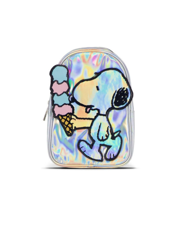 SNOOPY - Mini Sac à dos 'Shiny' - 23x 16,5x 9,5cm