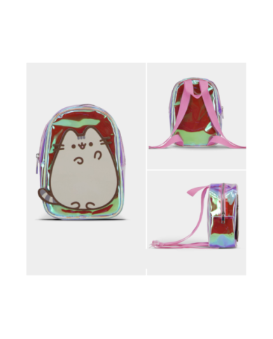 PUSHEEN - Mini Sac à dos 'Shiny' - 23x 16,5x 9,5cm