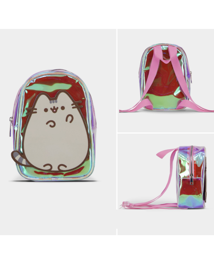 PUSHEEN - Mini Sac à dos 'Shiny' - 23x 16,5x 9,5cm