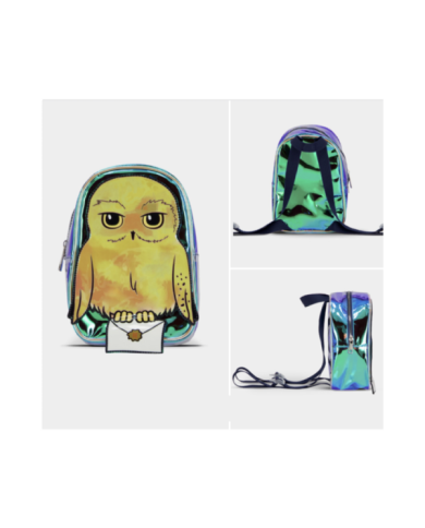 HARRY POTTER - Hedwige - Mini Sac à dos 'Shiny' - 23x 16,5x 9,5cm