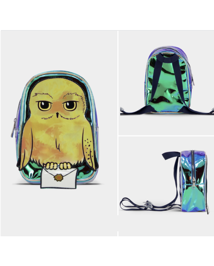 HARRY POTTER - Hedwige - Mini Sac à dos 'Shiny' - 23x 16,5x 9,5cm