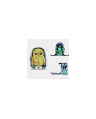 HARRY POTTER - Hedwige - Mini Sac à dos 'Shiny' - 23x 16,5x 9,5cm