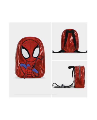SPIDER-MAN - Mini Sac à dos 'Shiny' - 23x 16,5x 9,5cm