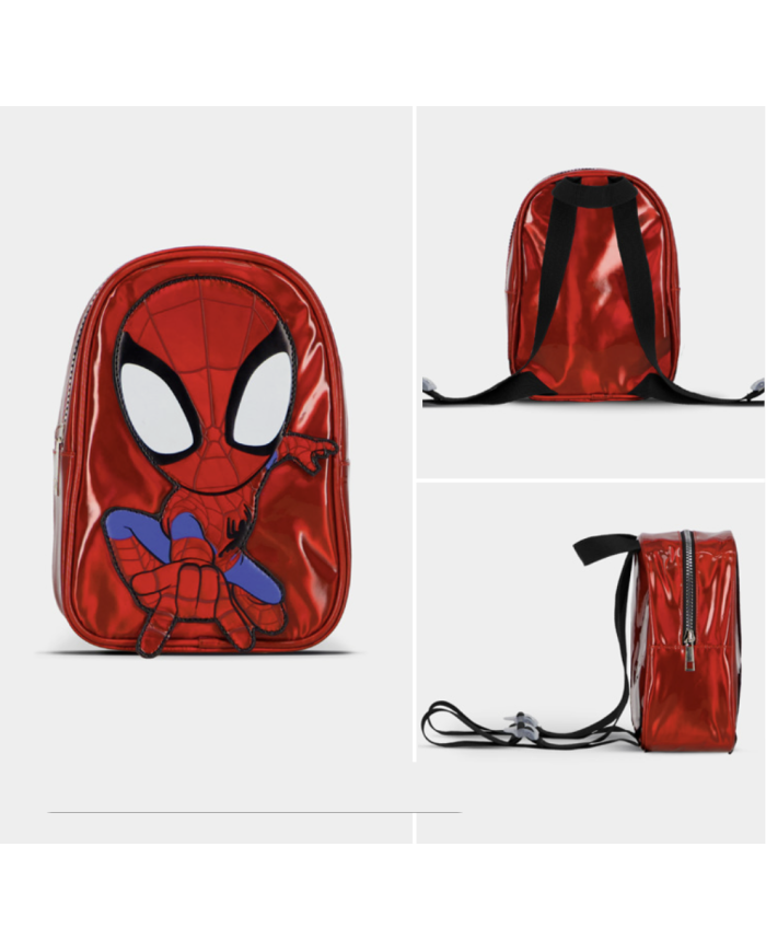 SPIDER-MAN - Mini Sac à dos 'Shiny' - 23x 16,5x 9,5cm