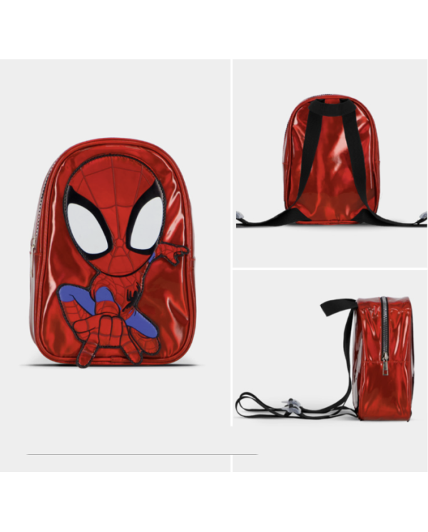 SPIDER-MAN - Mini Sac à dos 'Shiny' - 23x 16,5x 9,5cm