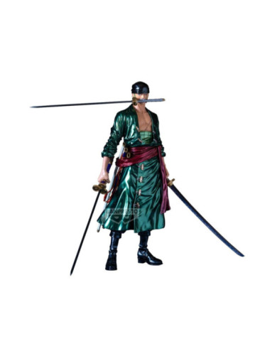 ONE PIECE - Roronoa Zoro - Figurine Premium The Metallic 30cm