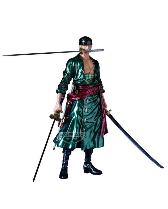 ONE PIECE - Roronoa Zoro - Figurine Premium The Metallic 30cm