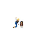 DRAGON BALL Z - Android 18 & Mr. Satan -Figurine Match Makers 11 & 8cm