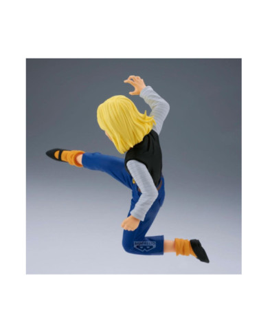 DRAGON BALL Z - Android 18 & Mr. Satan -Figurine Match Makers 11 & 8cm