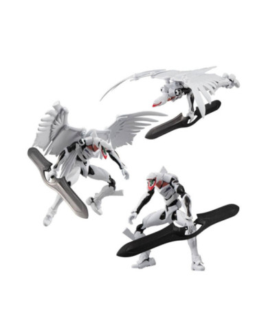 EVANGELION - Mass Production EVA - Set 3 Figurine 13cm