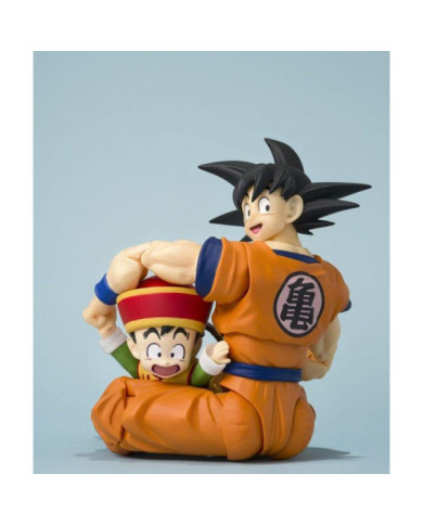DRAGON BALL Z - Goku, Gohan & Kintoun -Figurine S.H. Figuarts 14 & 6cm