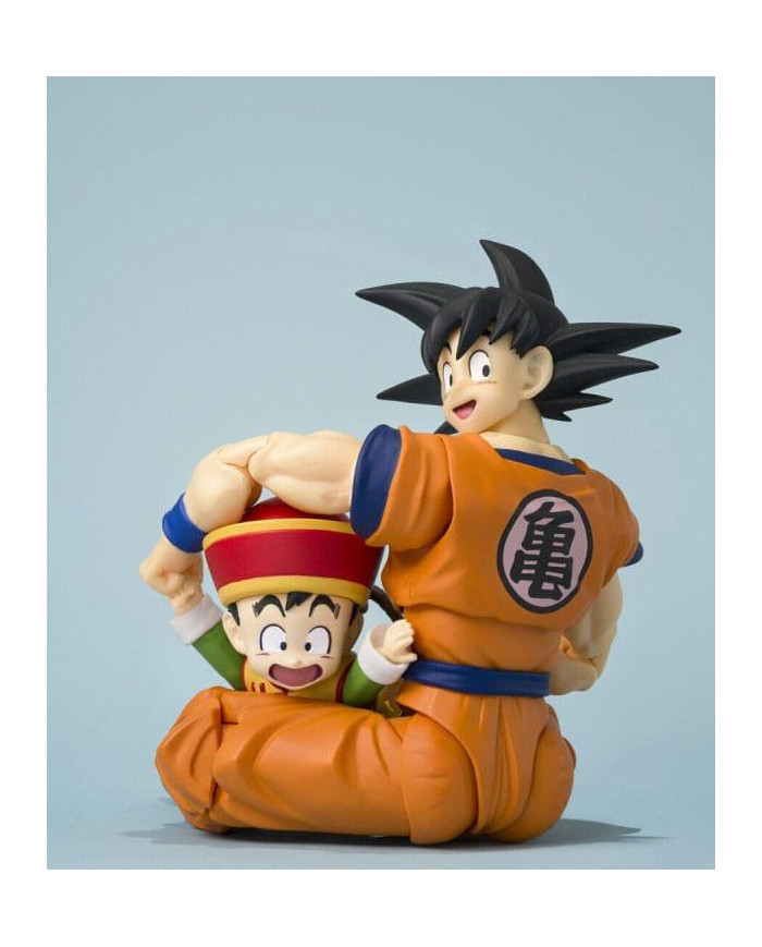 DRAGON BALL Z - Goku, Gohan & Kintoun -Figurine S.H. Figuarts 14 & 6cm