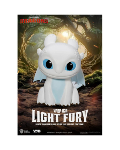 DRAGON - Light Fury - Tirelire Vinyl Figure 12cm