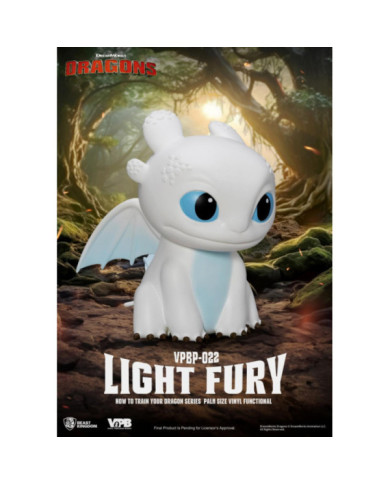 DRAGON - Light Fury - Tirelire Vinyl Figure 12cm