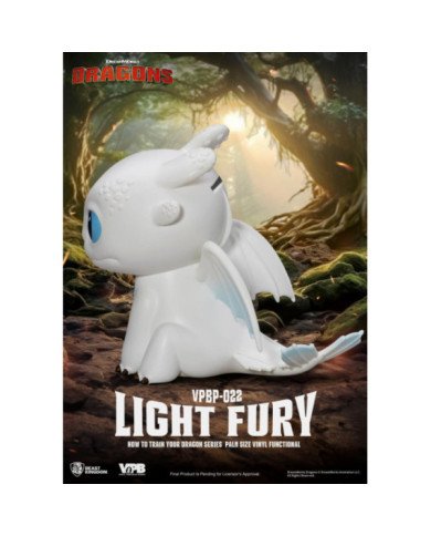 DRAGON - Light Fury - Tirelire Vinyl Figure 12cm
